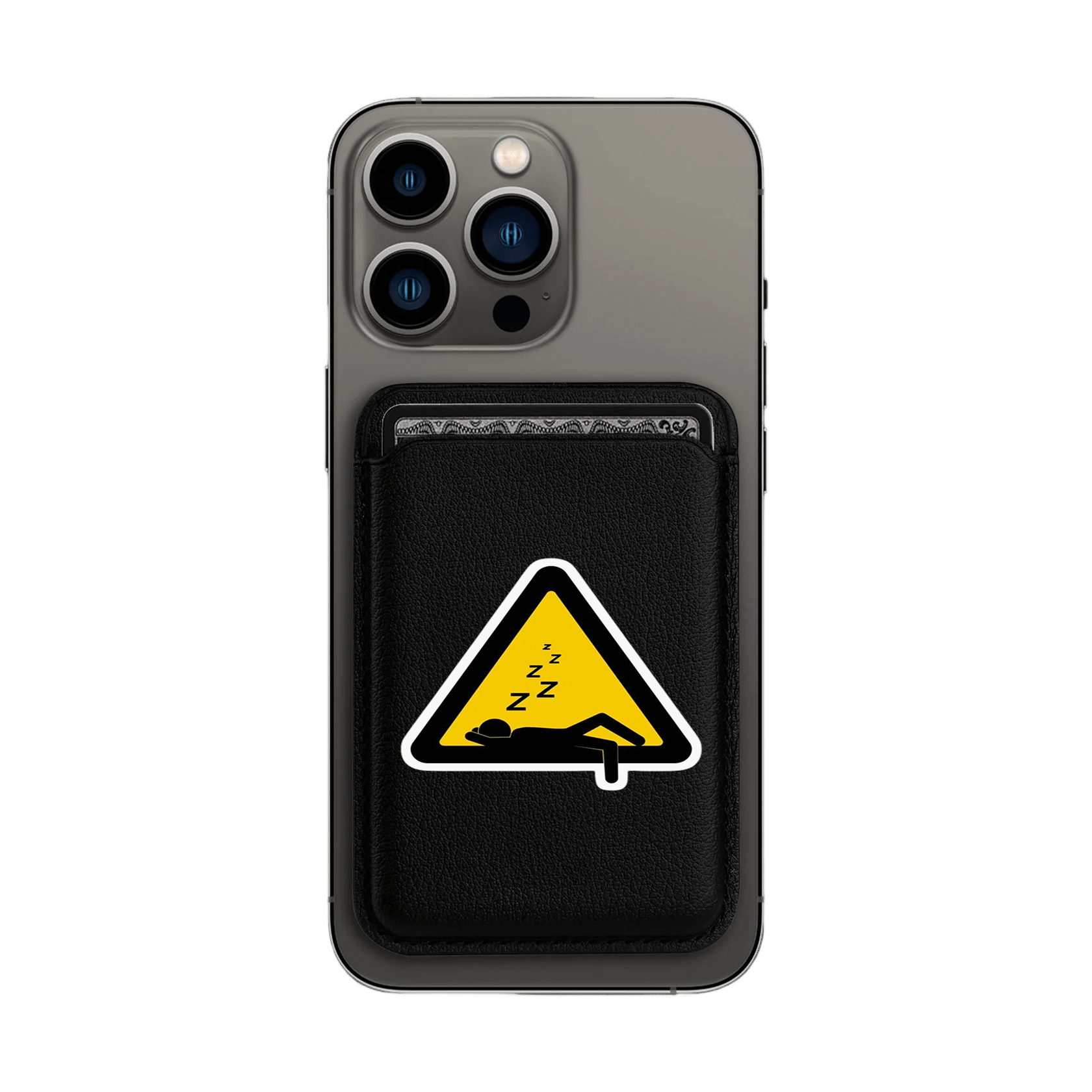 Caution Sleepy MagSafe Wallet - Limited Armor LTD