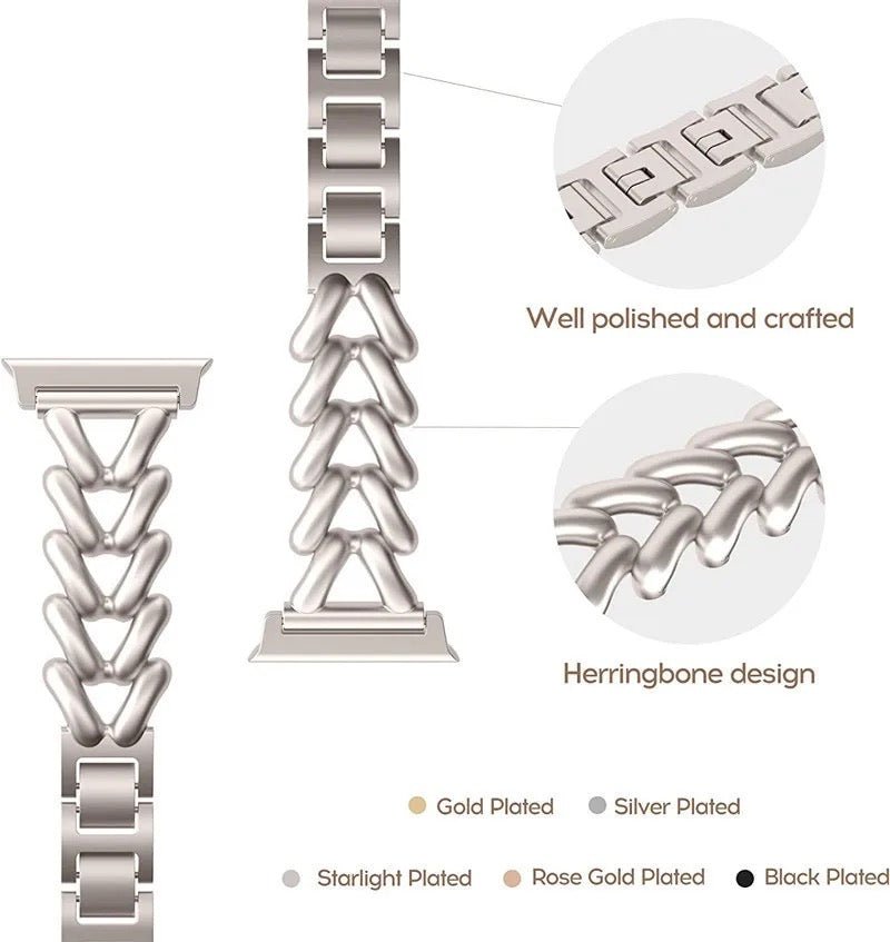 Chic Herringbone Band - Limited Armor LTD