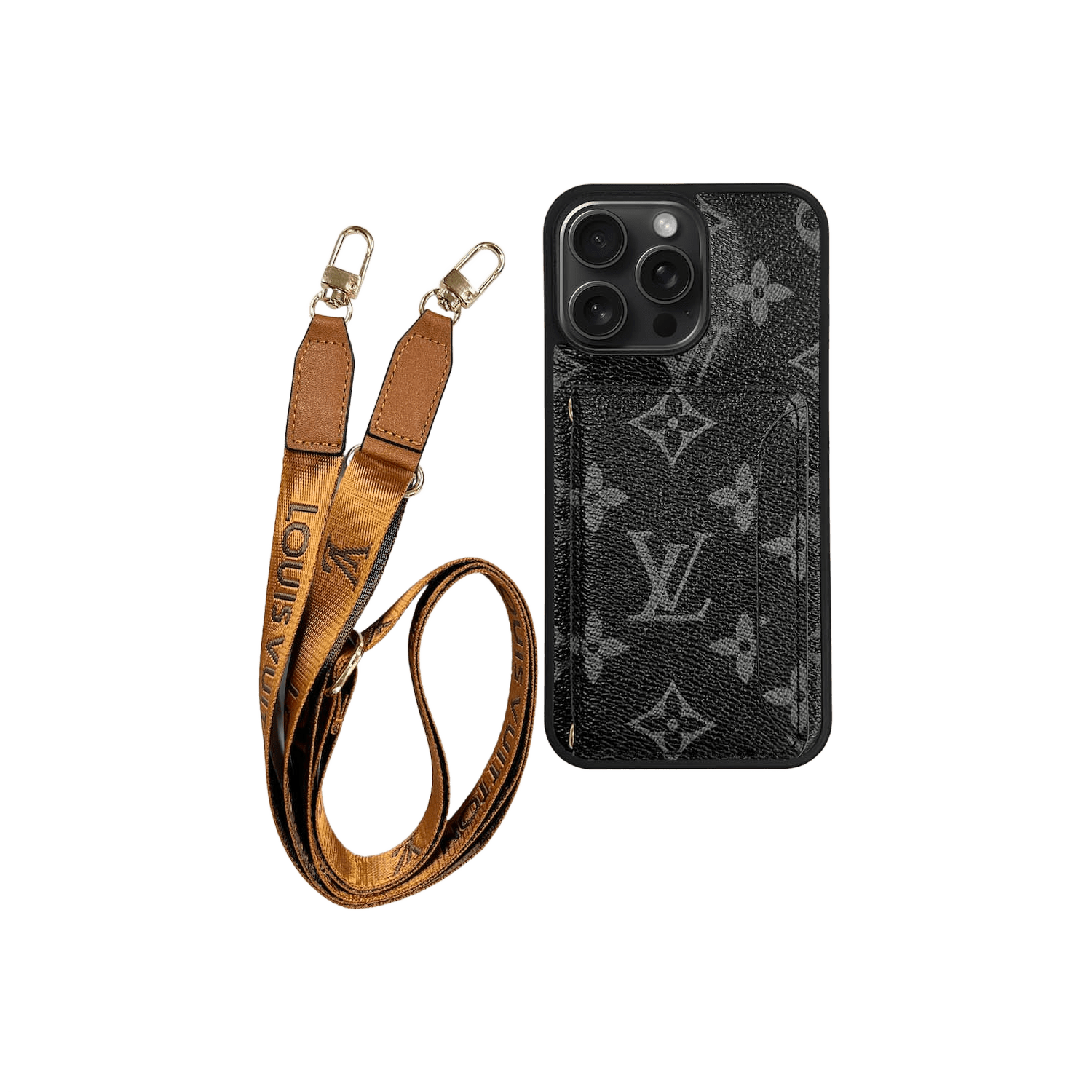 L CLASSIC CARDHOLDER & LANYARD BLK - Limited Armor LTD