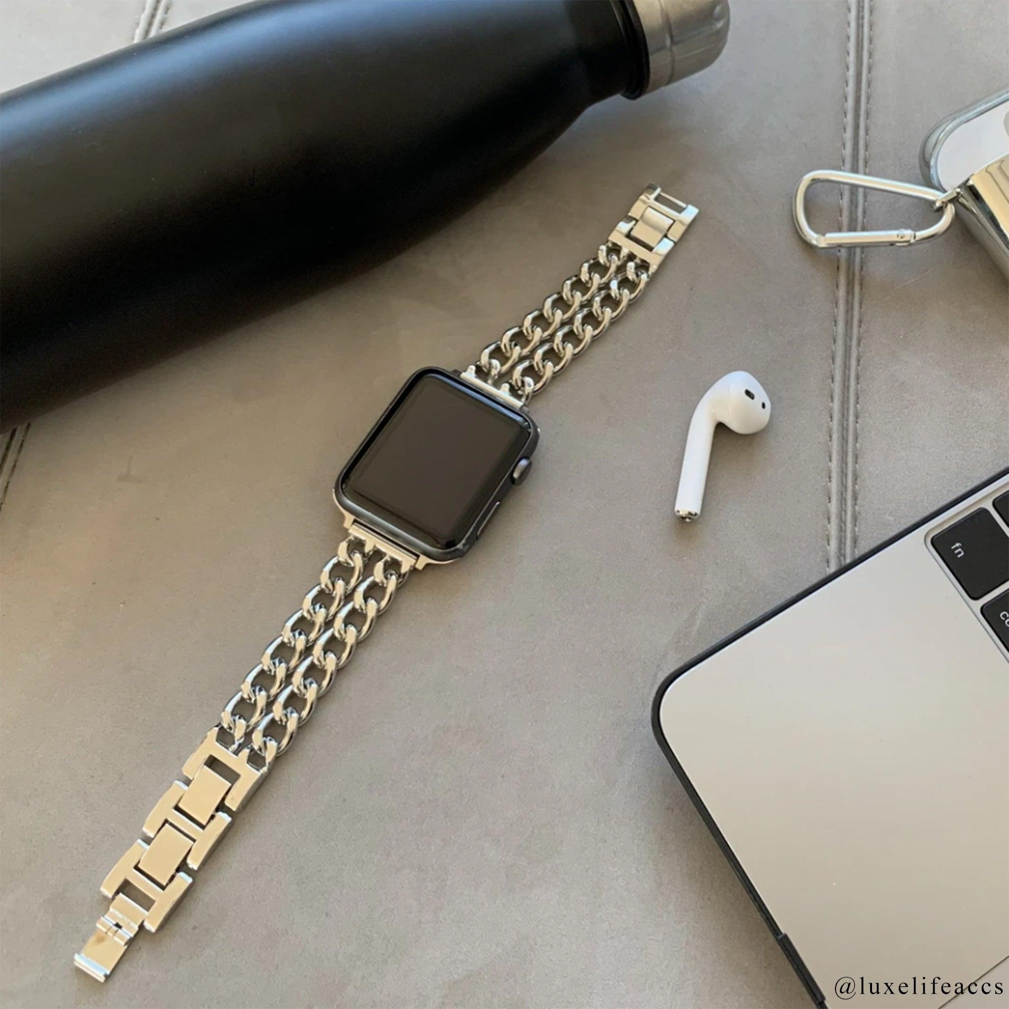 Regal Double Chain Apple Watch Band - Limited Armor LTD