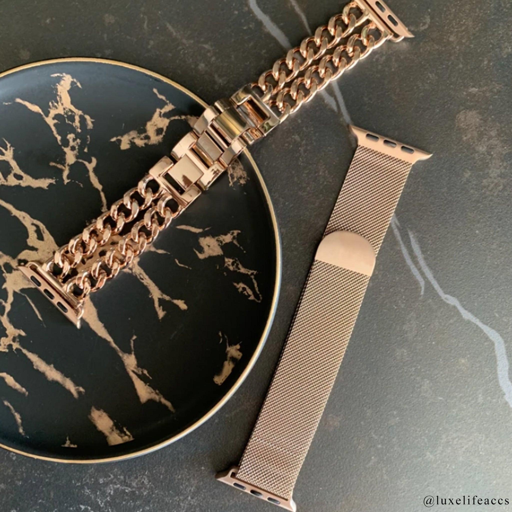 Regal Double Chain Apple Watch Band - Limited Armor LTD