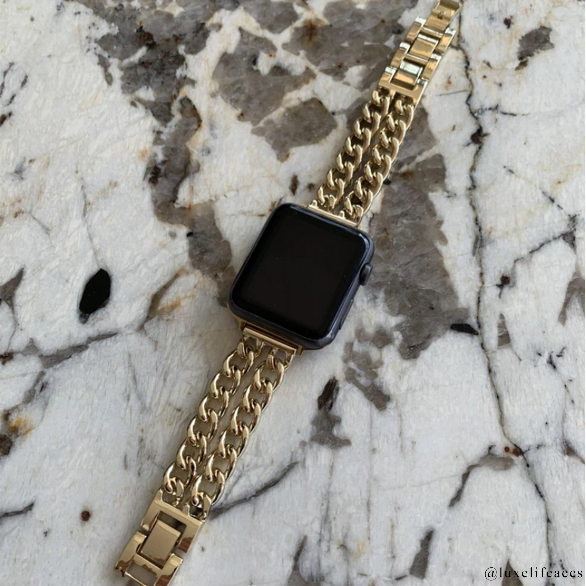 Regal Double Chain Apple Watch Band - Limited Armor LTD