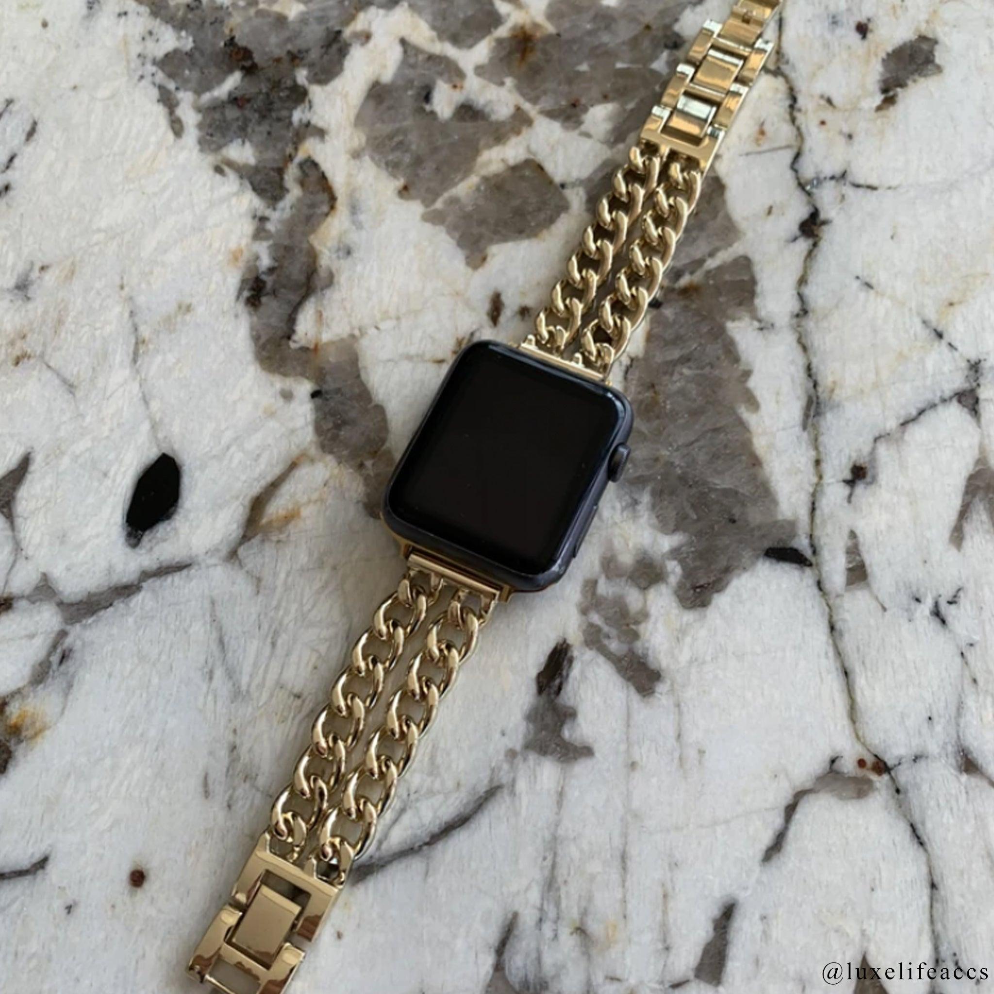 Regal Double Chain Apple Watch Band - Limited Armor LTD