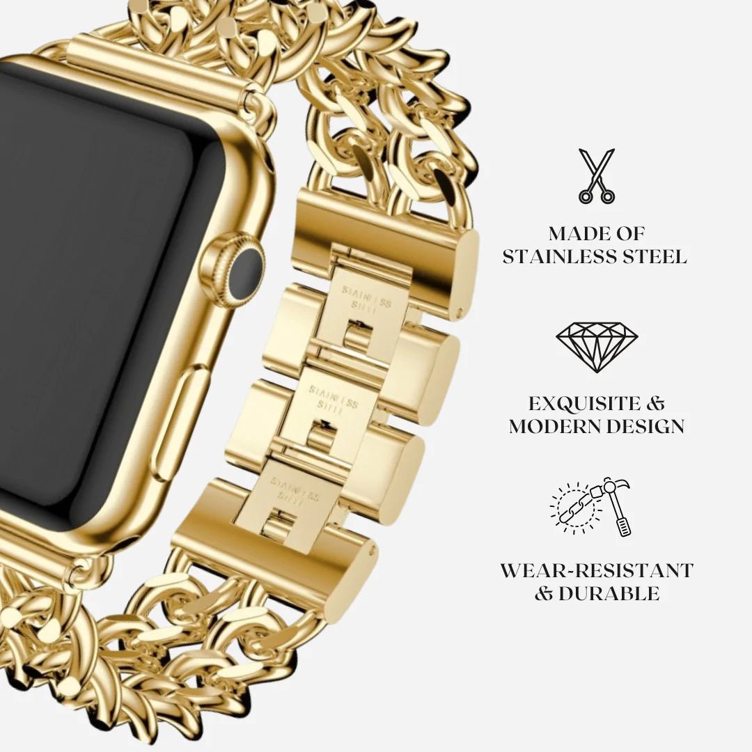 Regal Double Chain Apple Watch Band - Limited Armor LTD