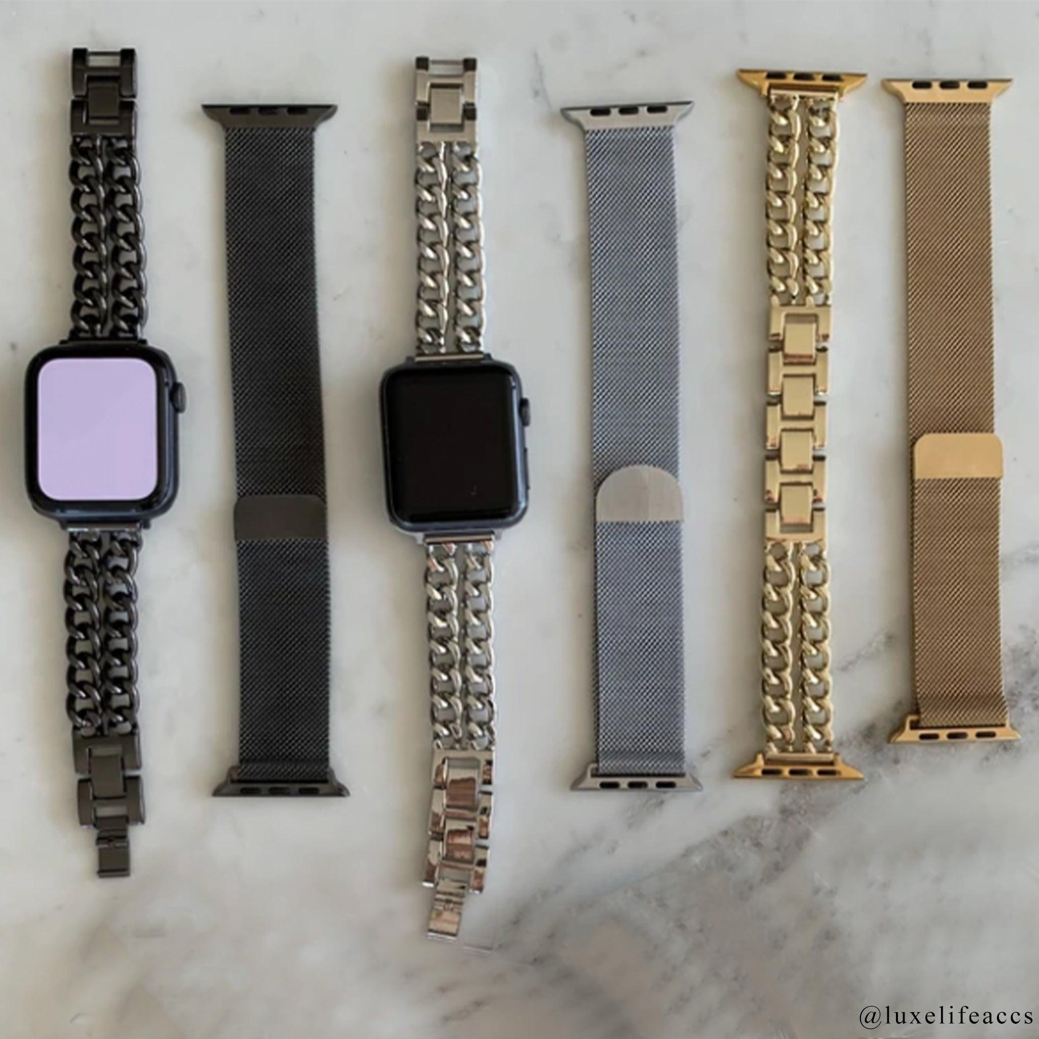 Regal Double Chain Apple Watch Band - Limited Armor LTD