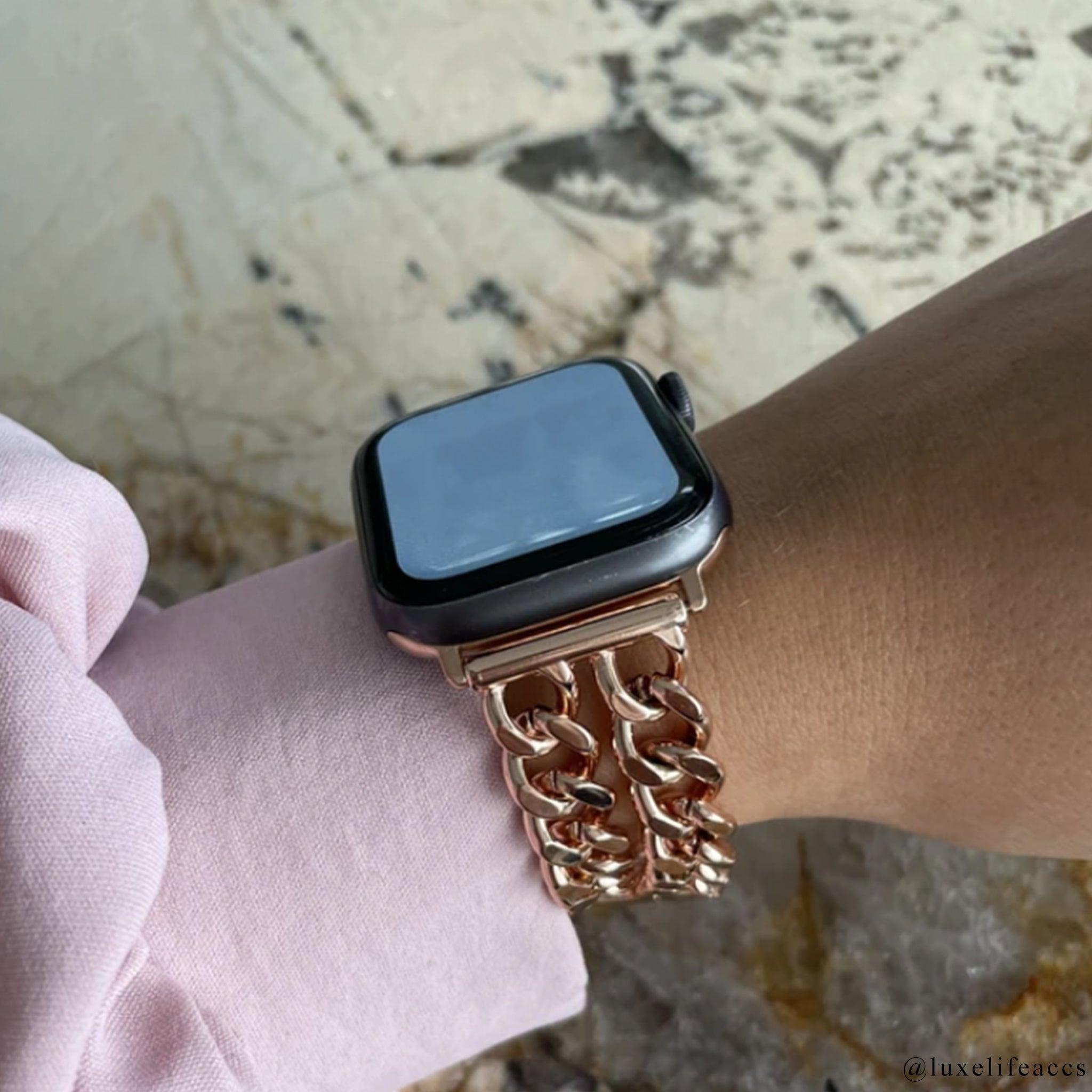 Regal Double Chain Apple Watch Band - Limited Armor LTD