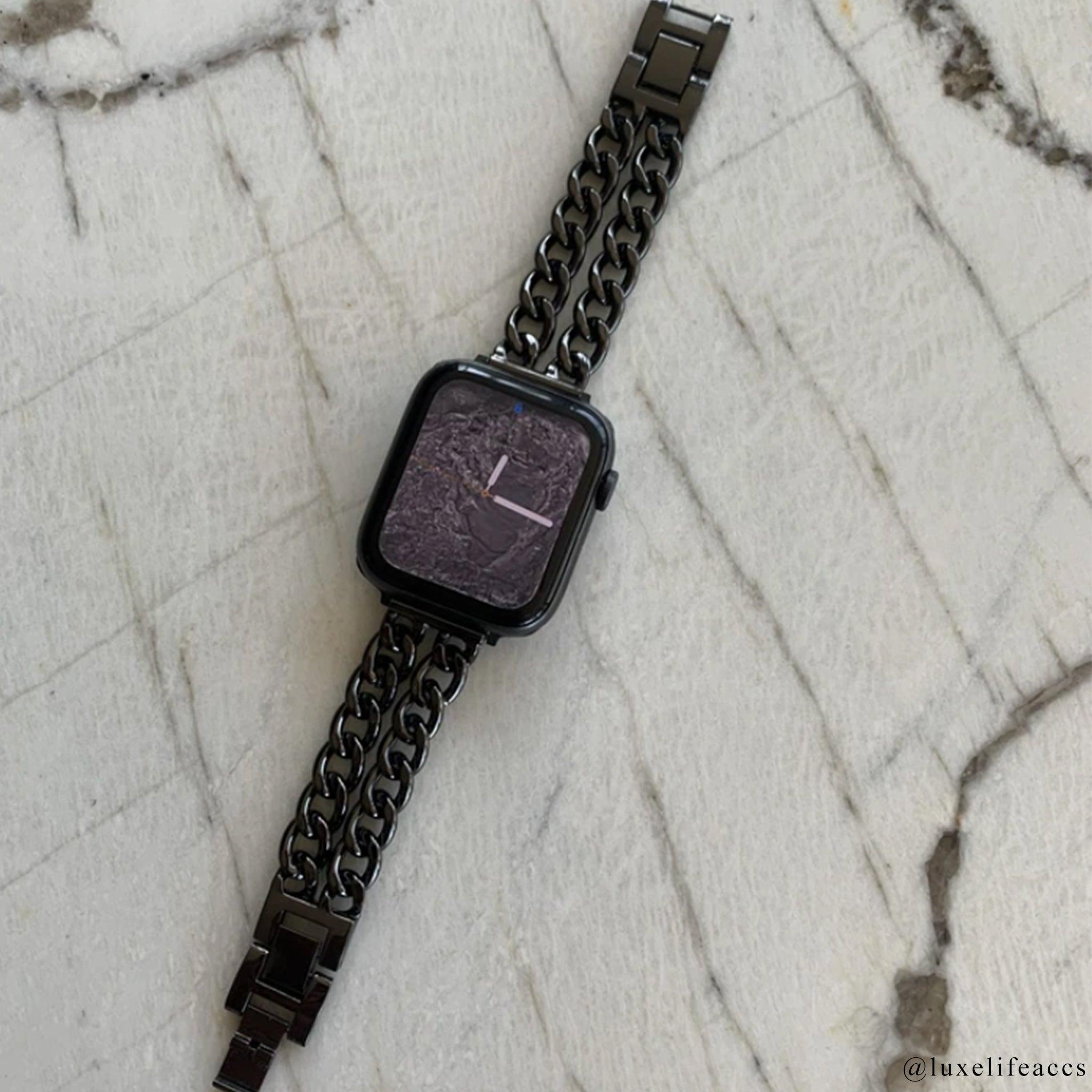 Regal Double Chain Apple Watch Band - Limited Armor LTD