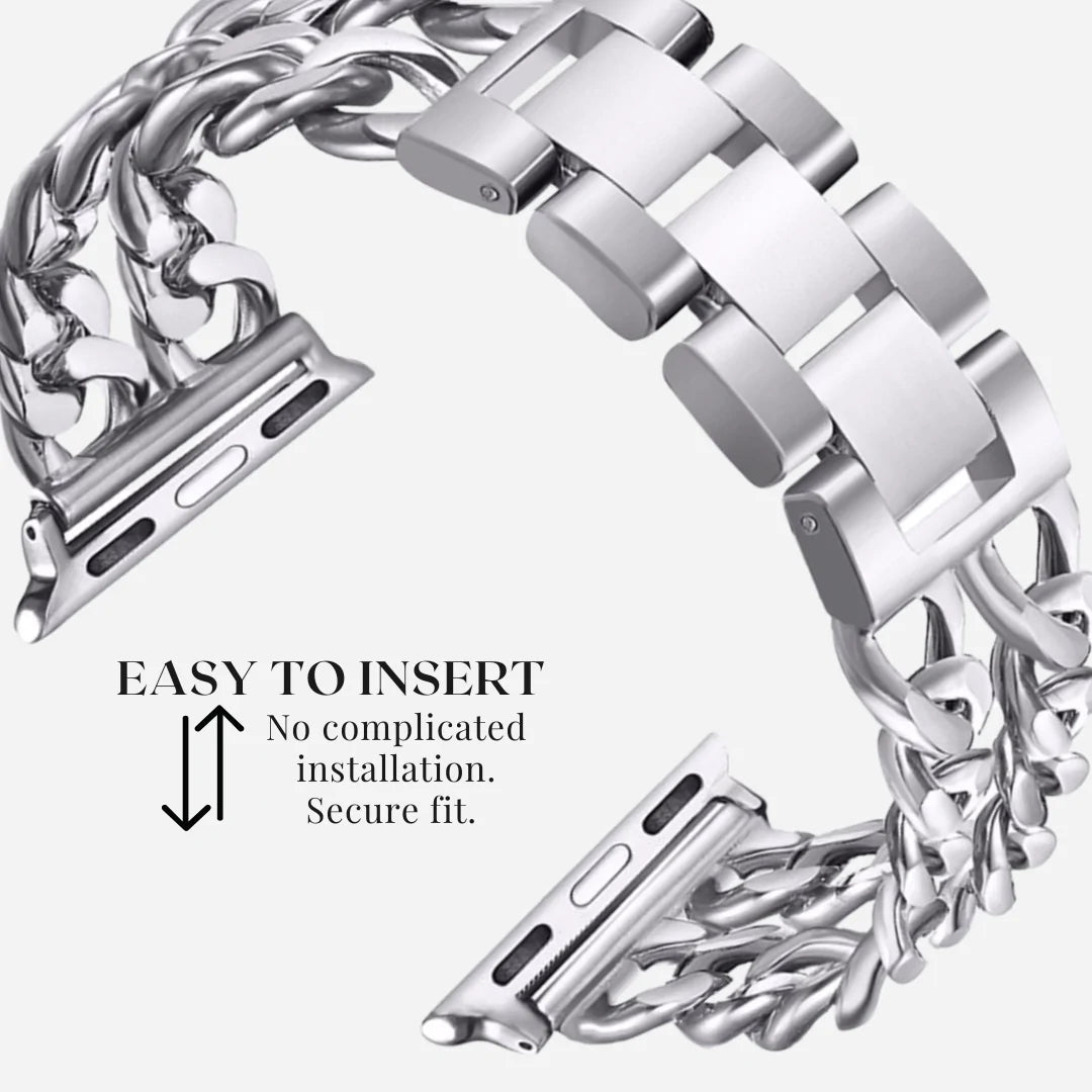 Regal Double Chain Apple Watch Band - Limited Armor LTD