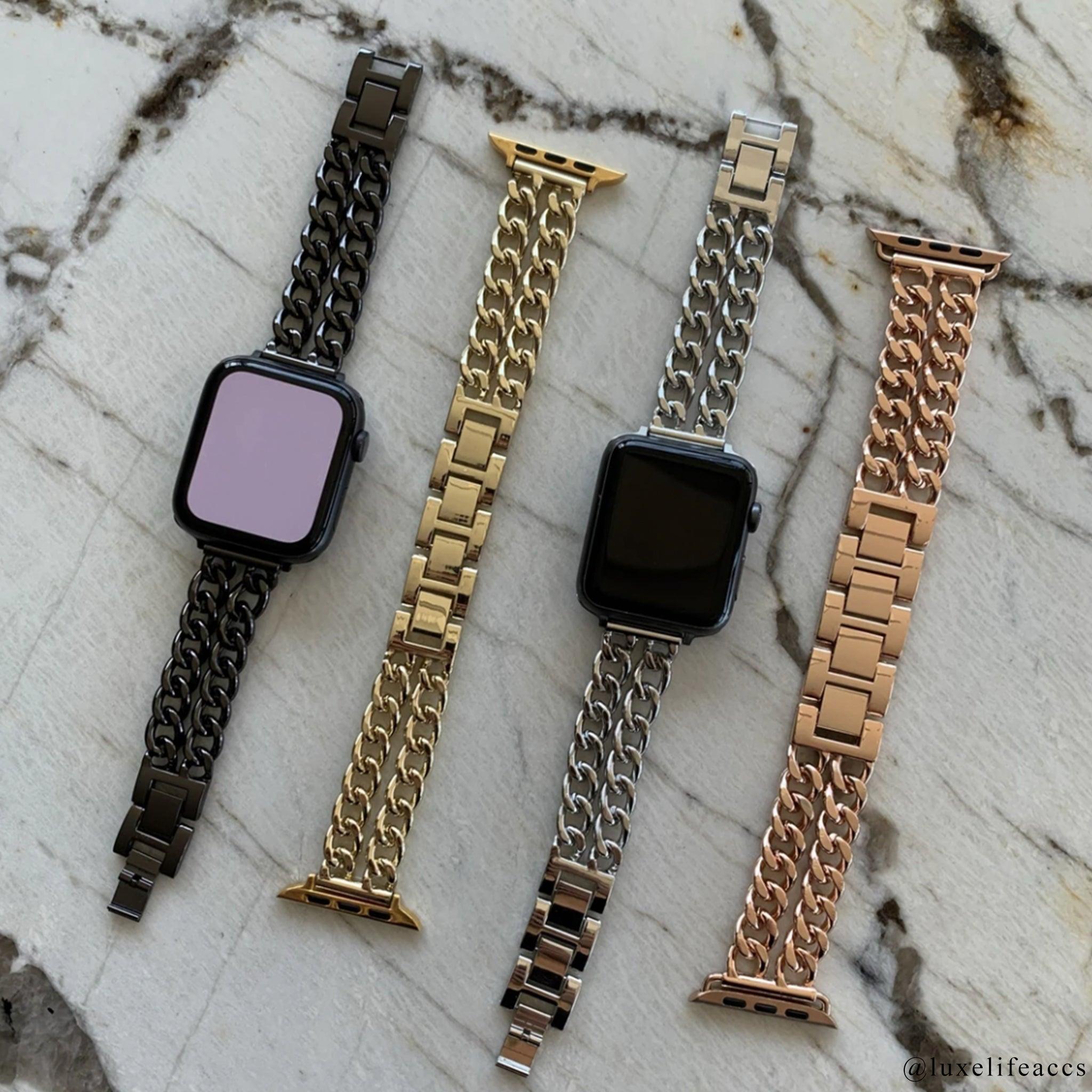 Regal Double Chain Apple Watch Band - Limited Armor LTD