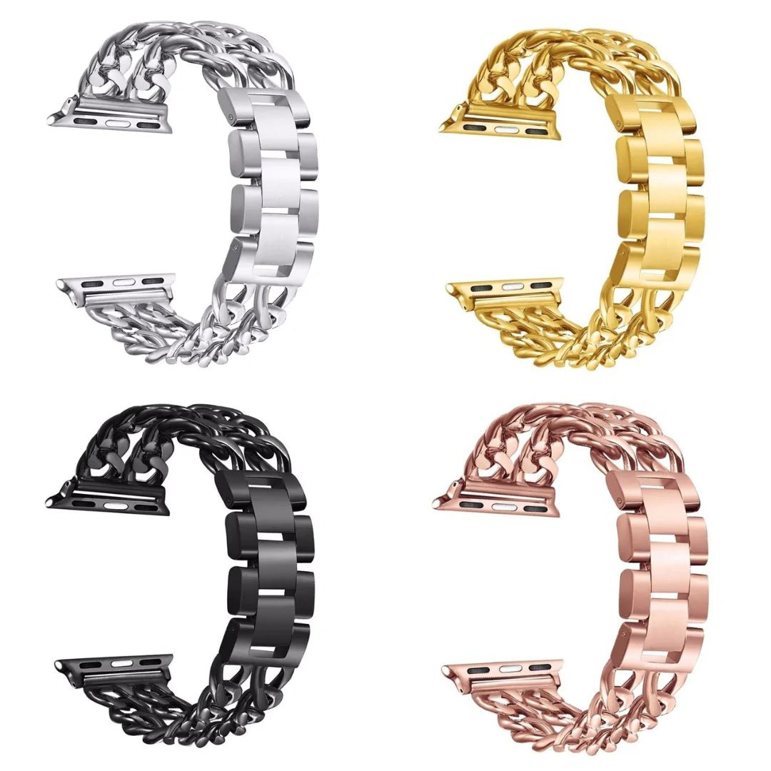 Regal Double Chain Apple Watch Band - Limited Armor LTD