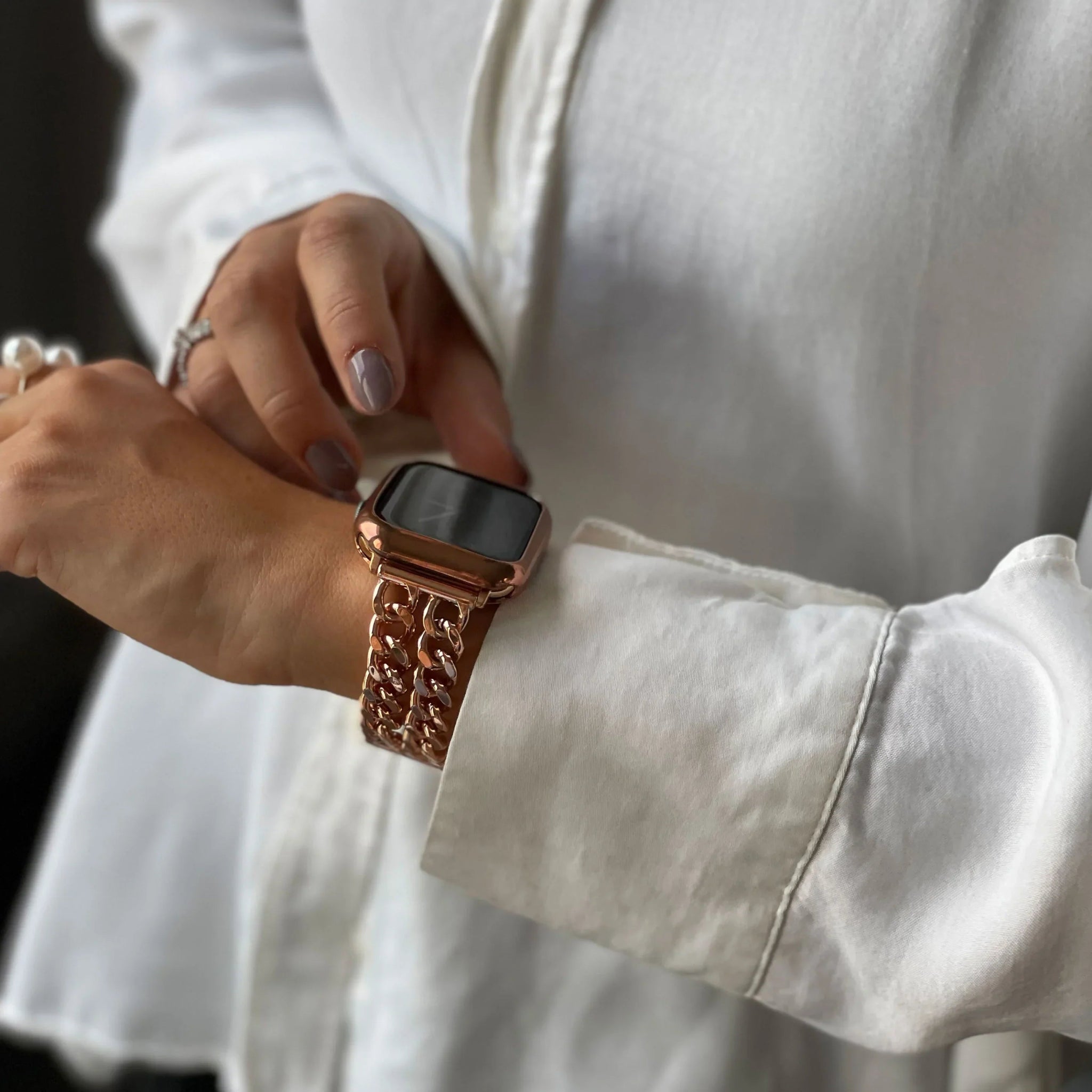 Regal Double Chain Apple Watch Band - Limited Armor LTD