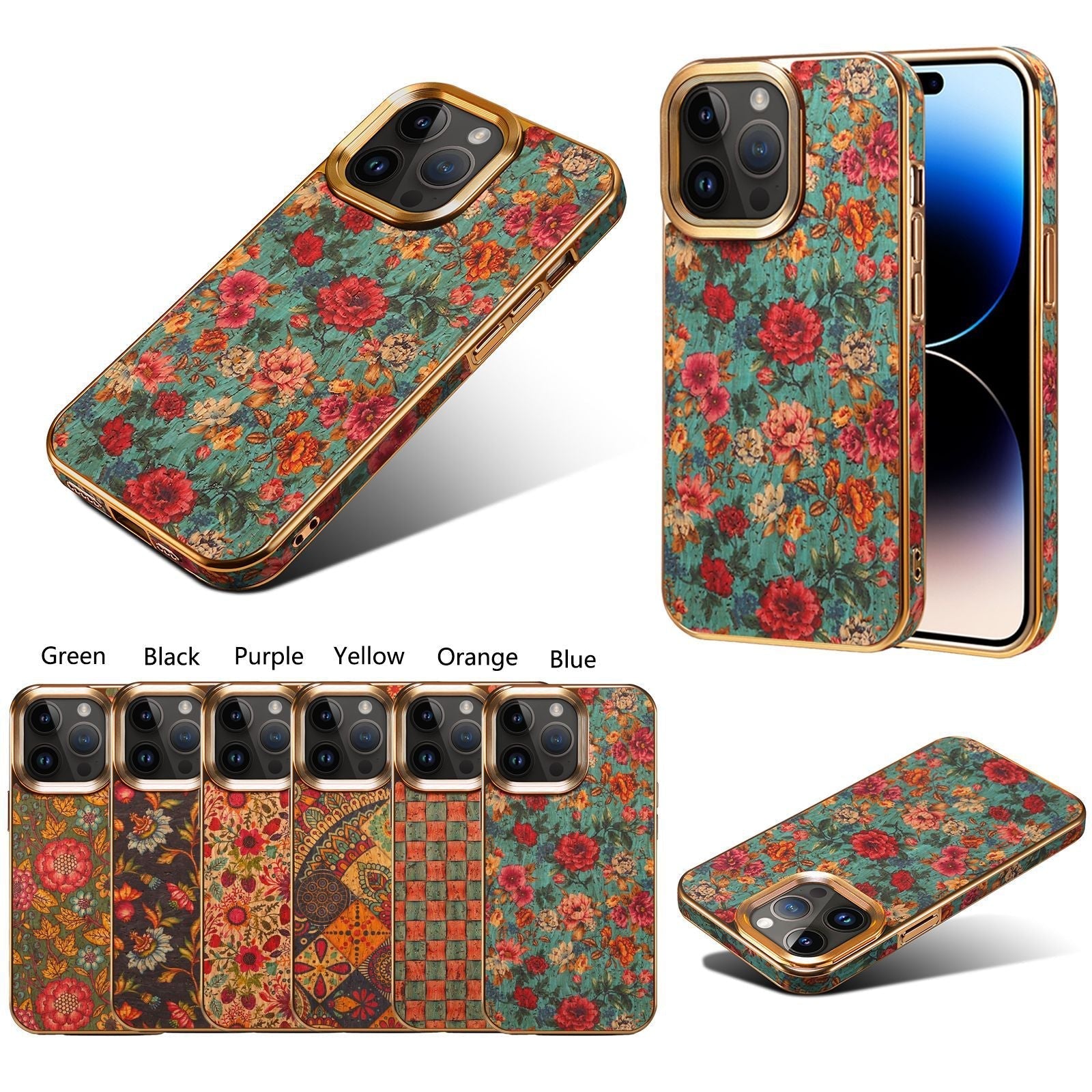 Retro Floral V2 Case - Limited Armor LTD
