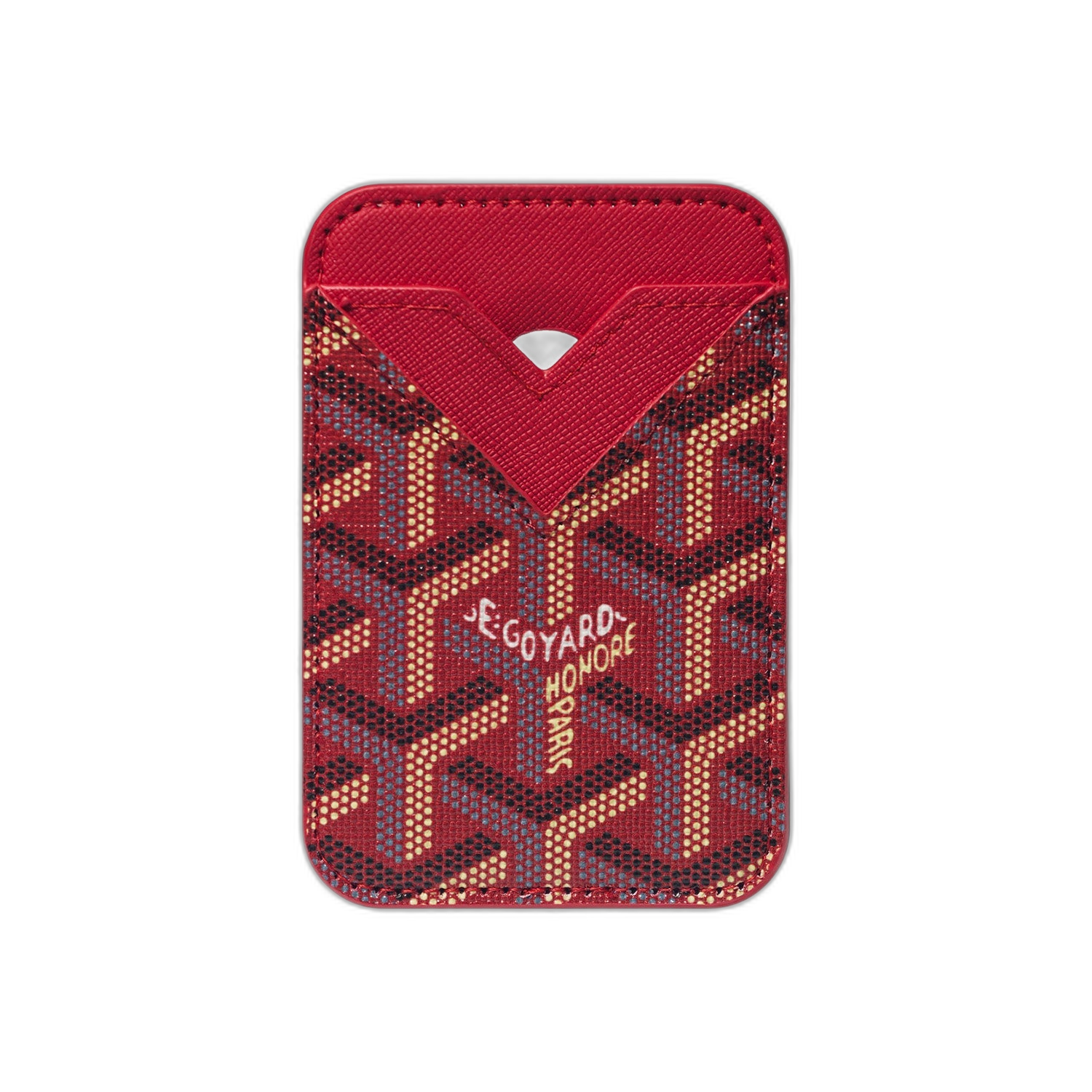 Shine Red G MagSafe Cardholder