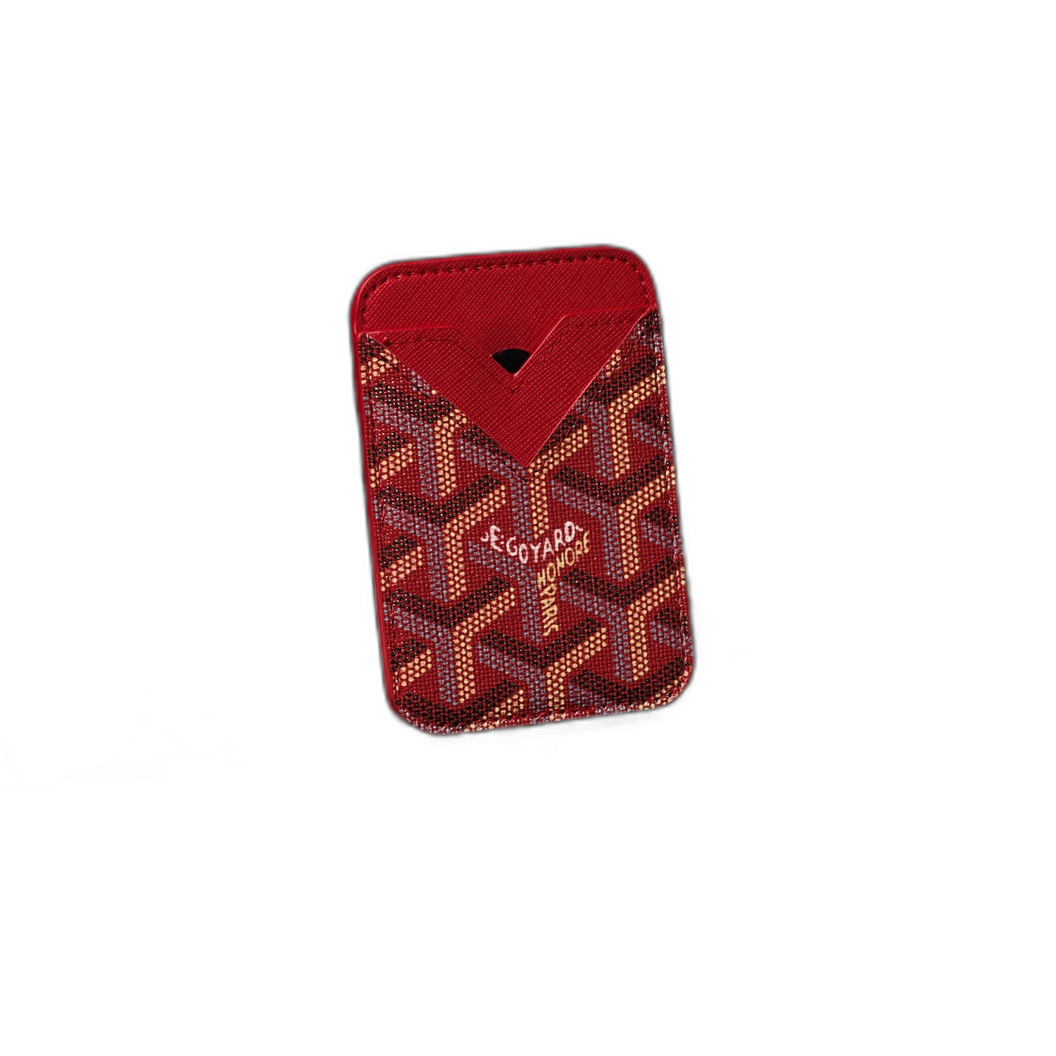 Shine Red G MagSafe Cardholder