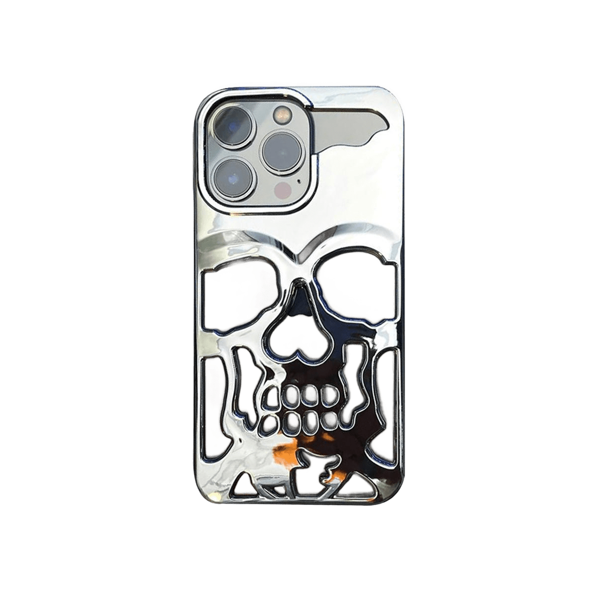 Skeleton Metallic Silver Case - Limited Armor LTD