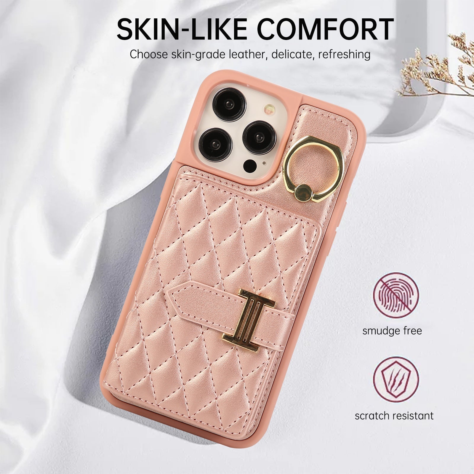 Wallet Leather Case - With Card Holder Crossbody Straps - Limited Armor LTD