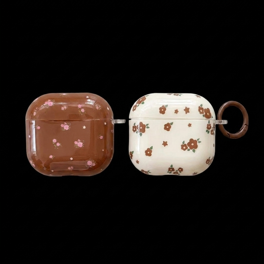 Floral Charm AirPods Case