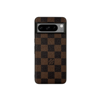 Impact Check Brown Mono Pixel Case