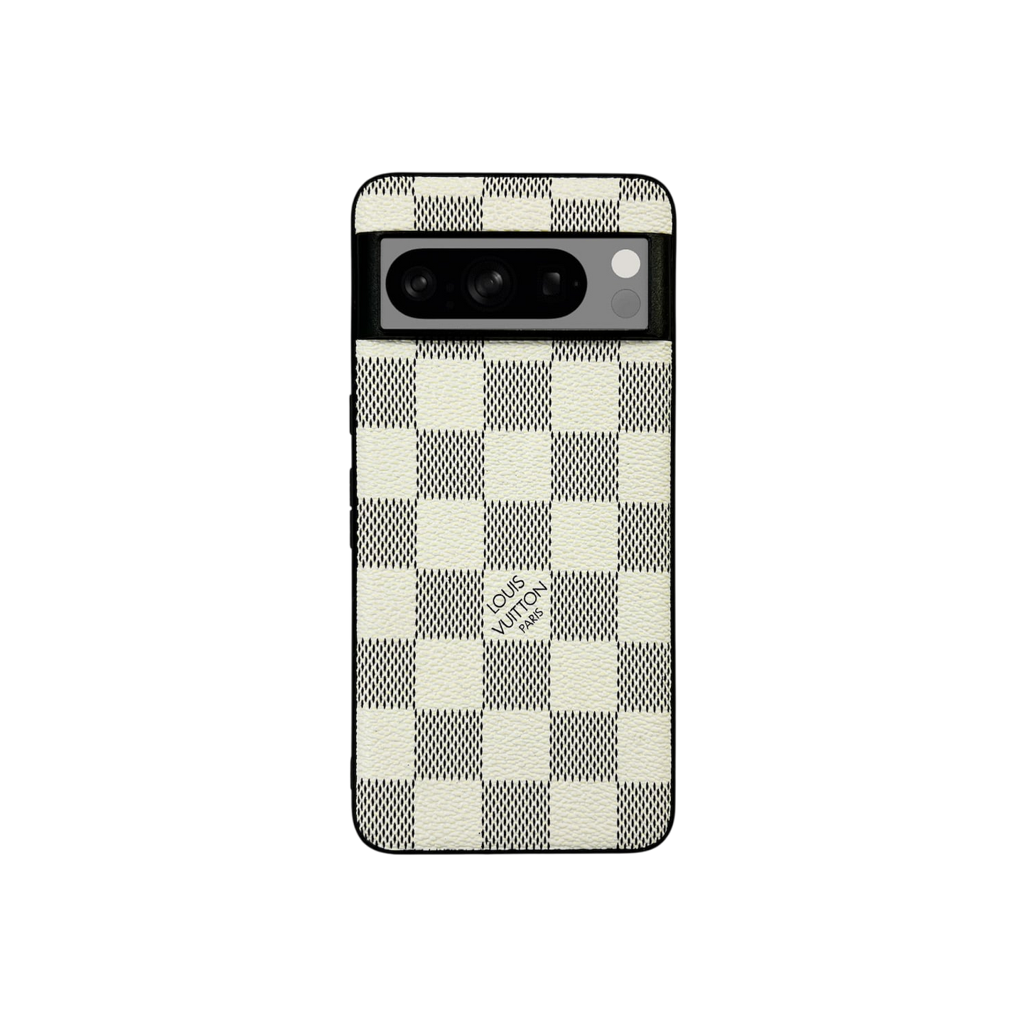 Impact Check White Pixel Case