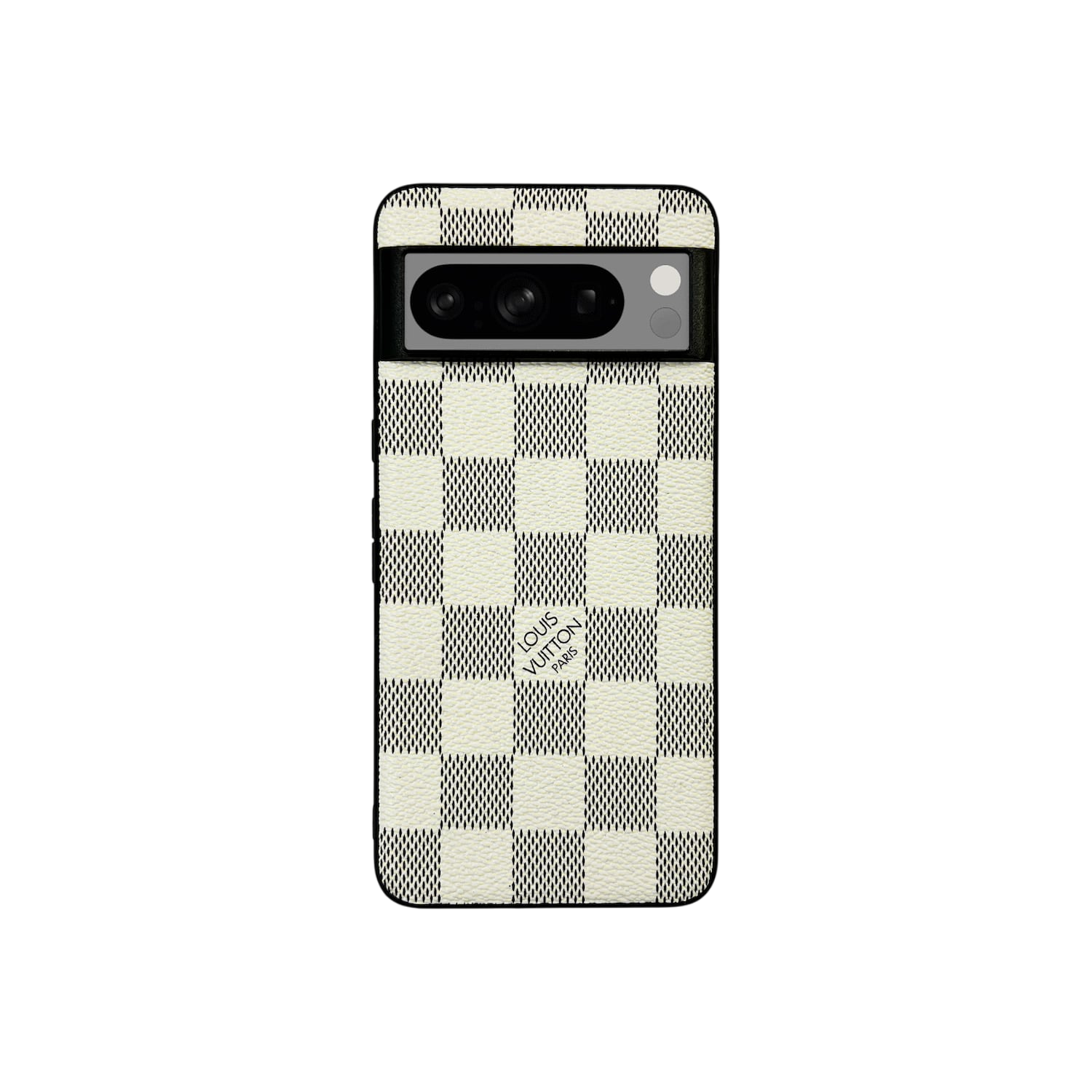 Impact Check White Pixel Case