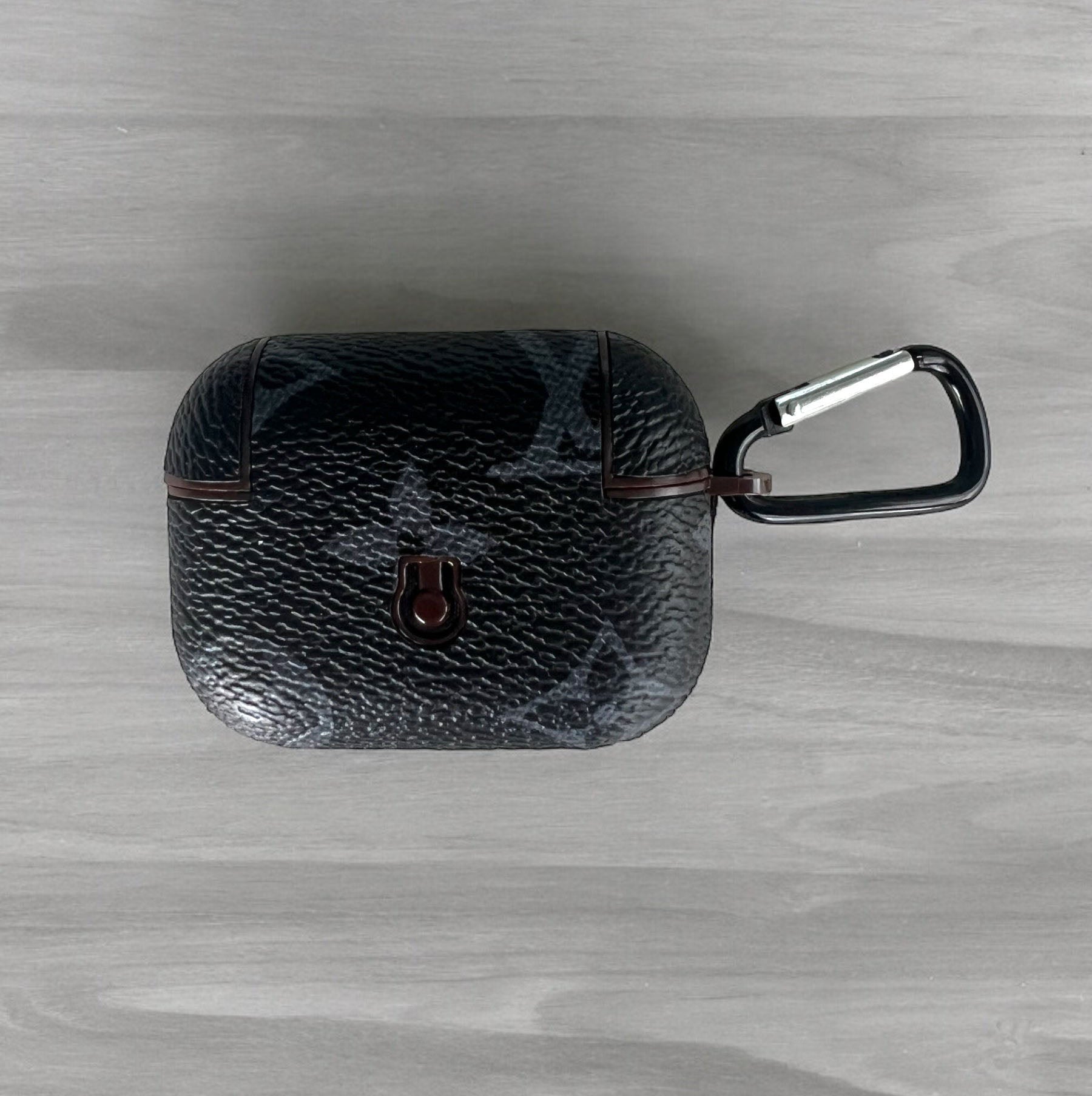 Brown Mono AirPods Case