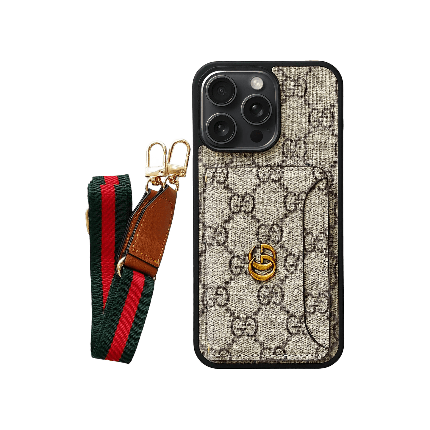 Cardwallet x Strap Beige G Case - Limited Armor LTD