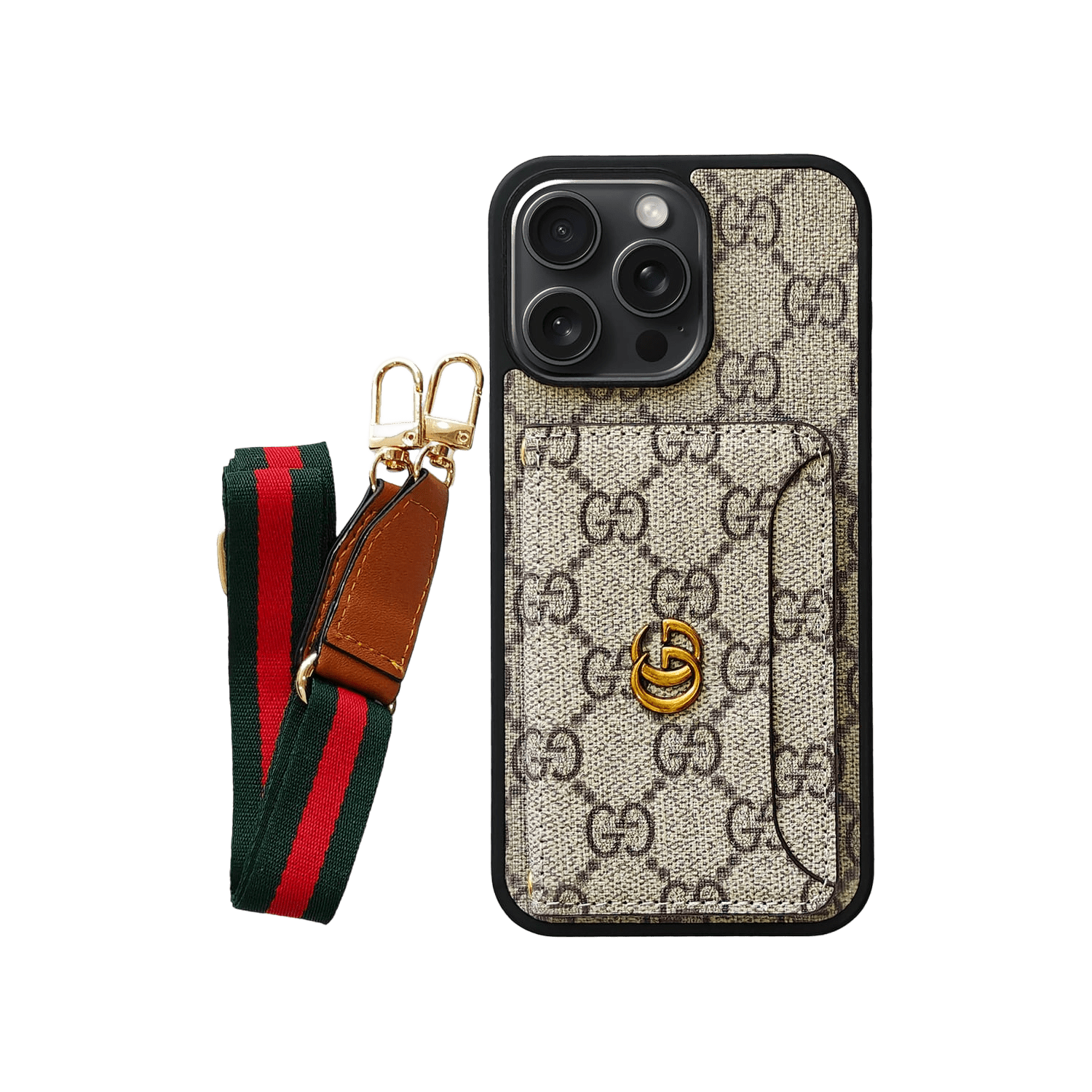 Cardwallet x Strap Beige G Case - Limited Armor LTD