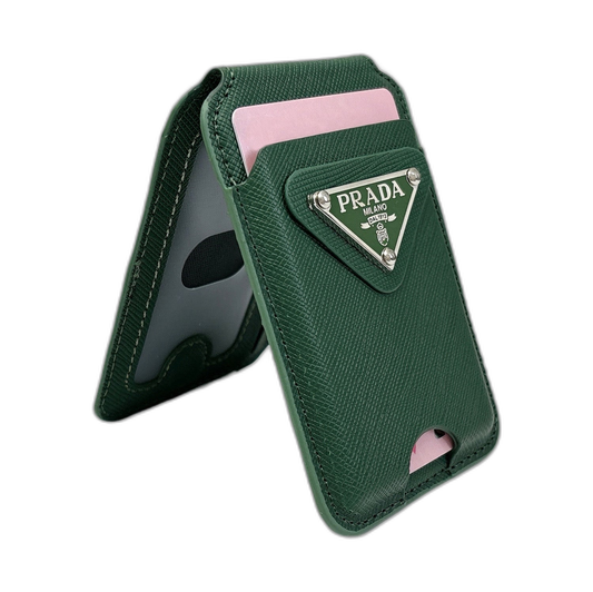 Classic Green PRD Stand MagSafe Cardholder