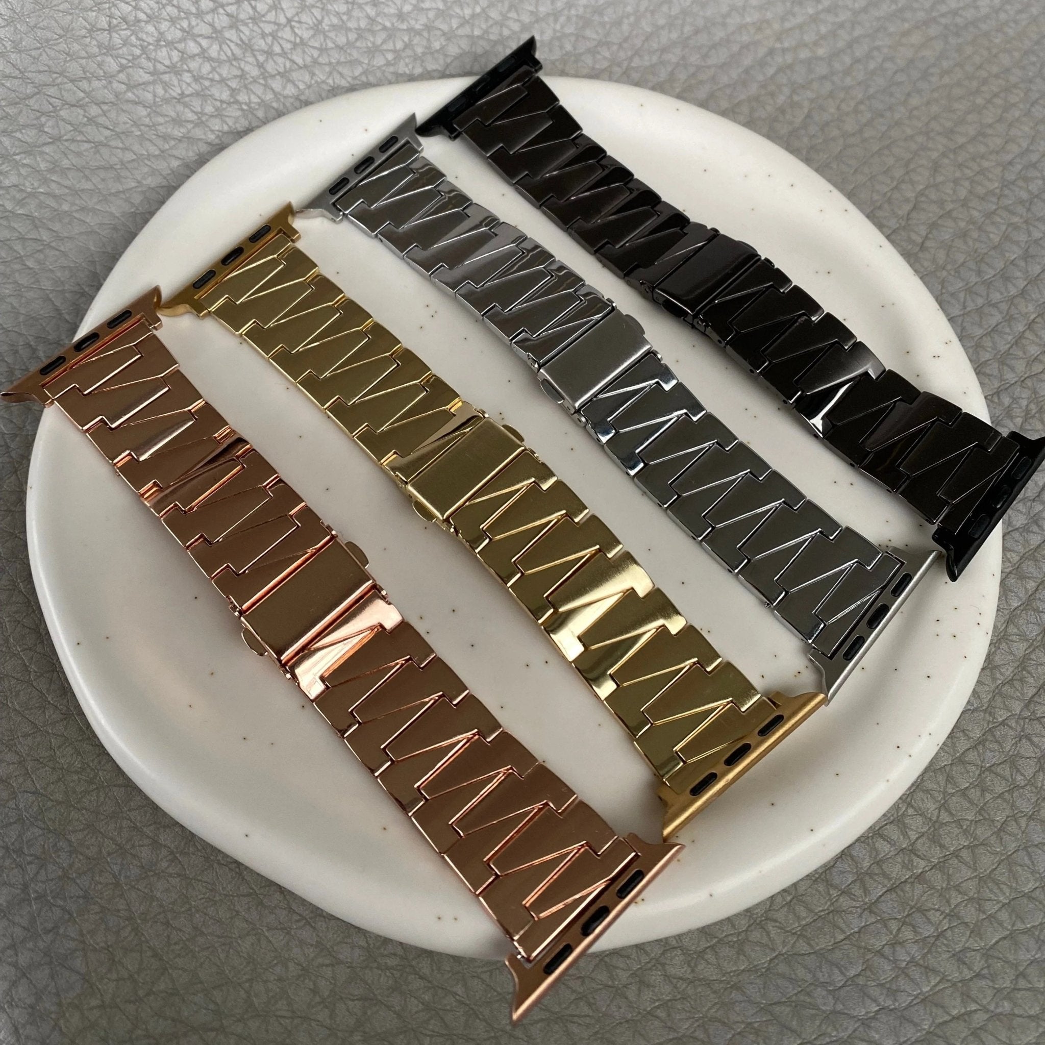 Classic Link Stainless Steel Apple Watch Band - Limited Armor LTD