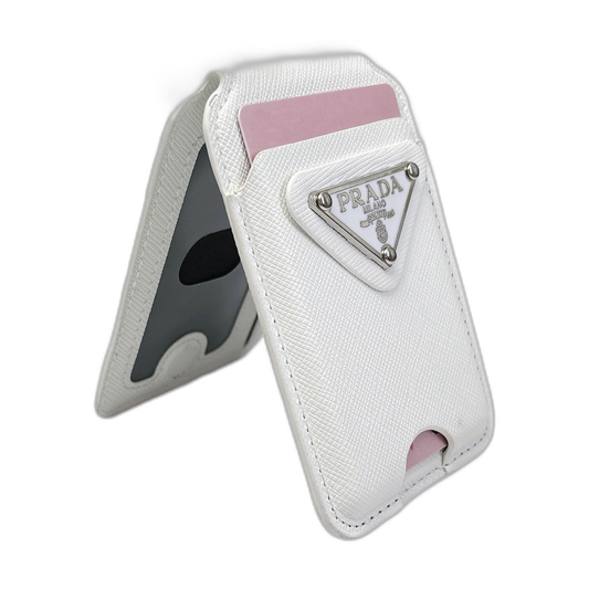 Classic White PRD Stand MagSafe Cardholder