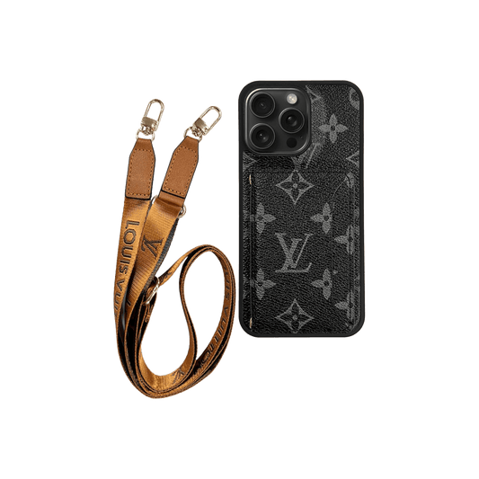 L CLASSIC CARDHOLDER & LANYARD BLK - Limited Armor LTD