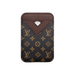 Multi Mono Brown MagSafe Cardholder