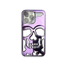 Reflective Phone Case | Metal Skeleton Skull Purple - Limited Armor LTD
