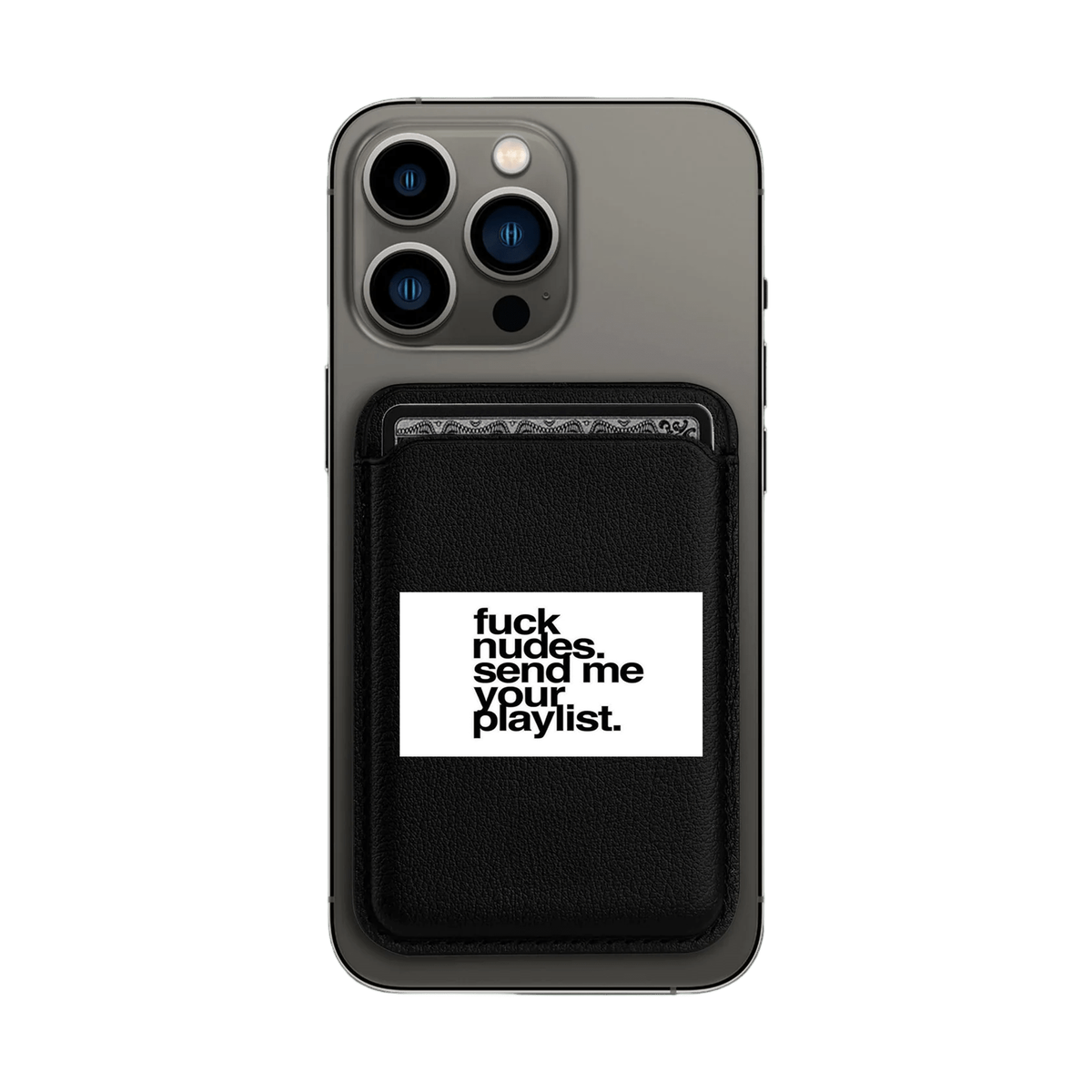 Send Your Playlist MagSafe Wallet - Limited Armor LTD
