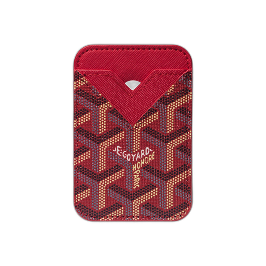 Shine Red G MagSafe Cardholder