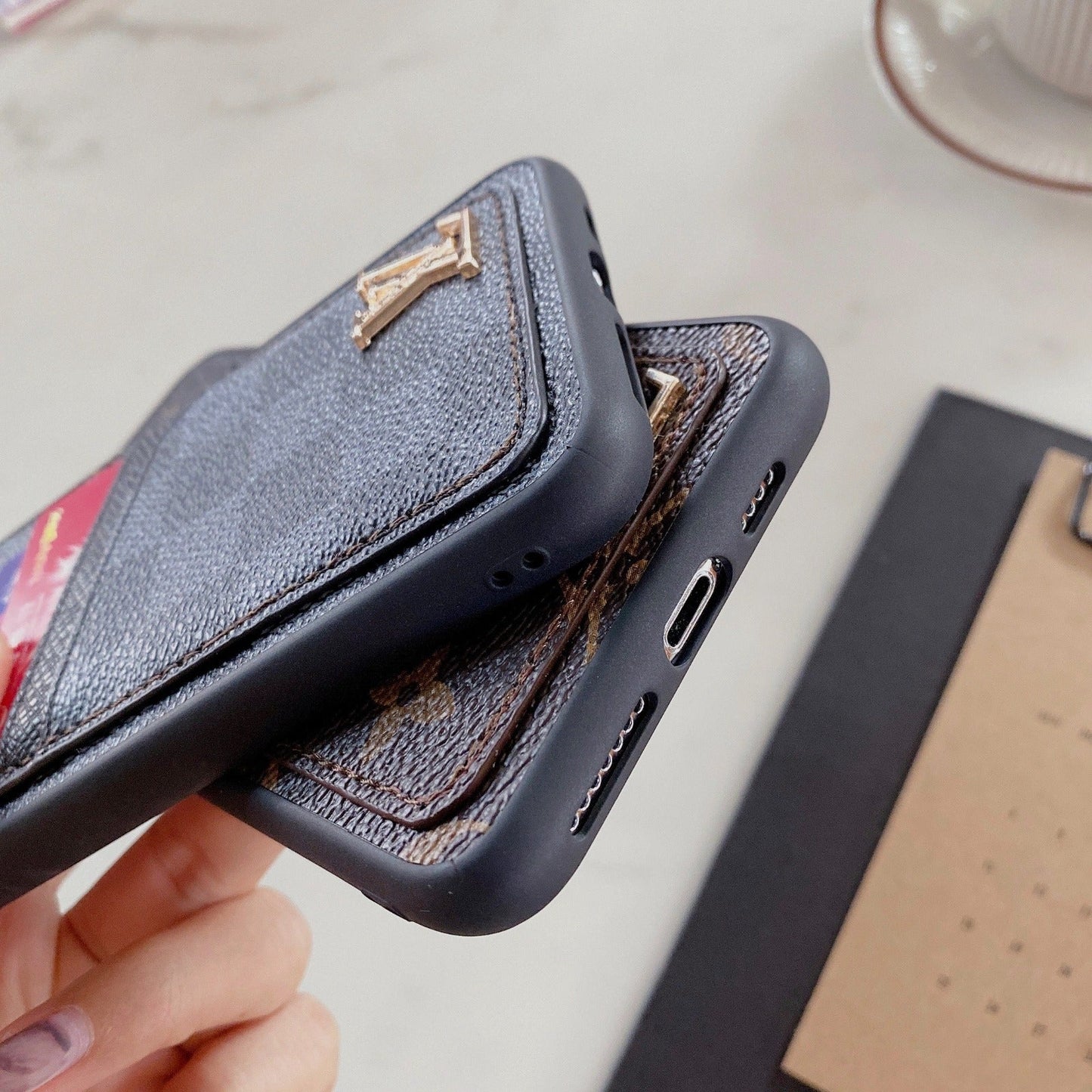 Simple Cardholder Signature Check Black Case - Limited Armor LTD