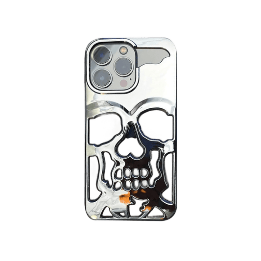 Skeleton Metallic Silver Case - Limited Armor LTD