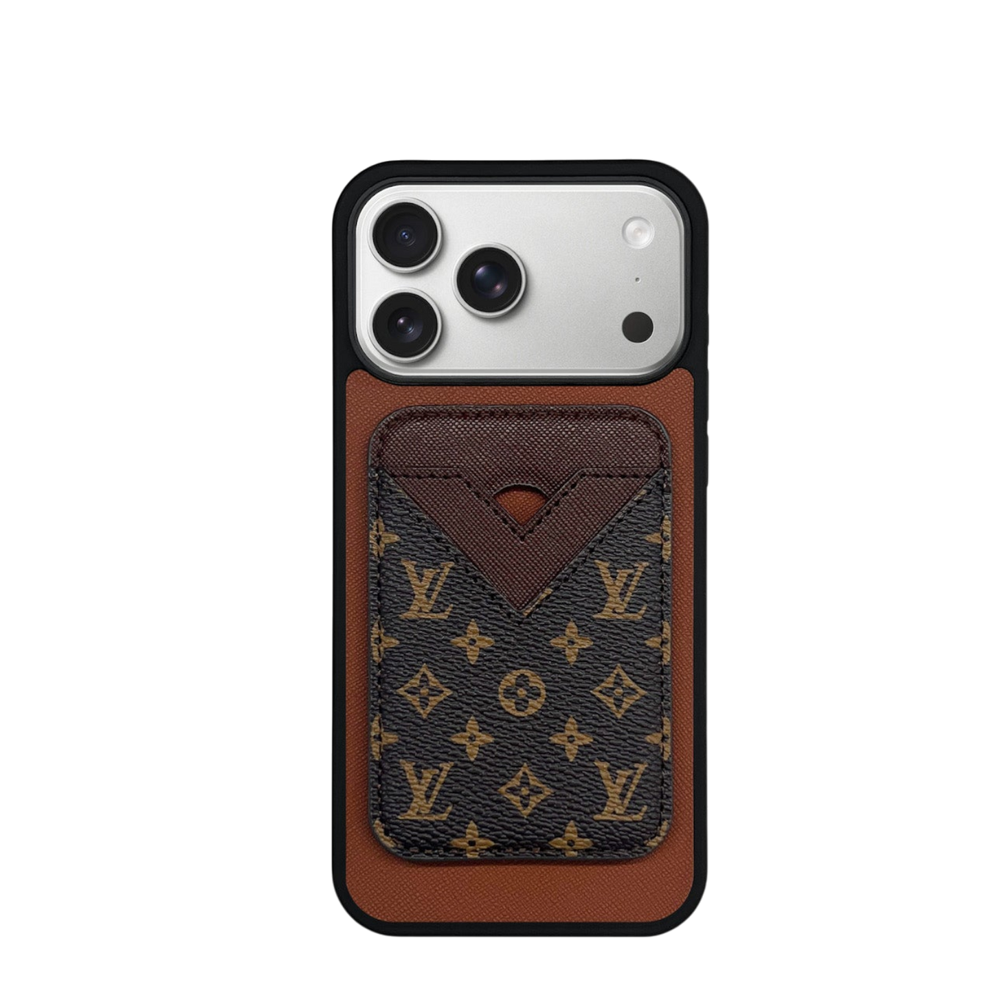 Impact Cardholder MagSafe Brown Mini Mono Case