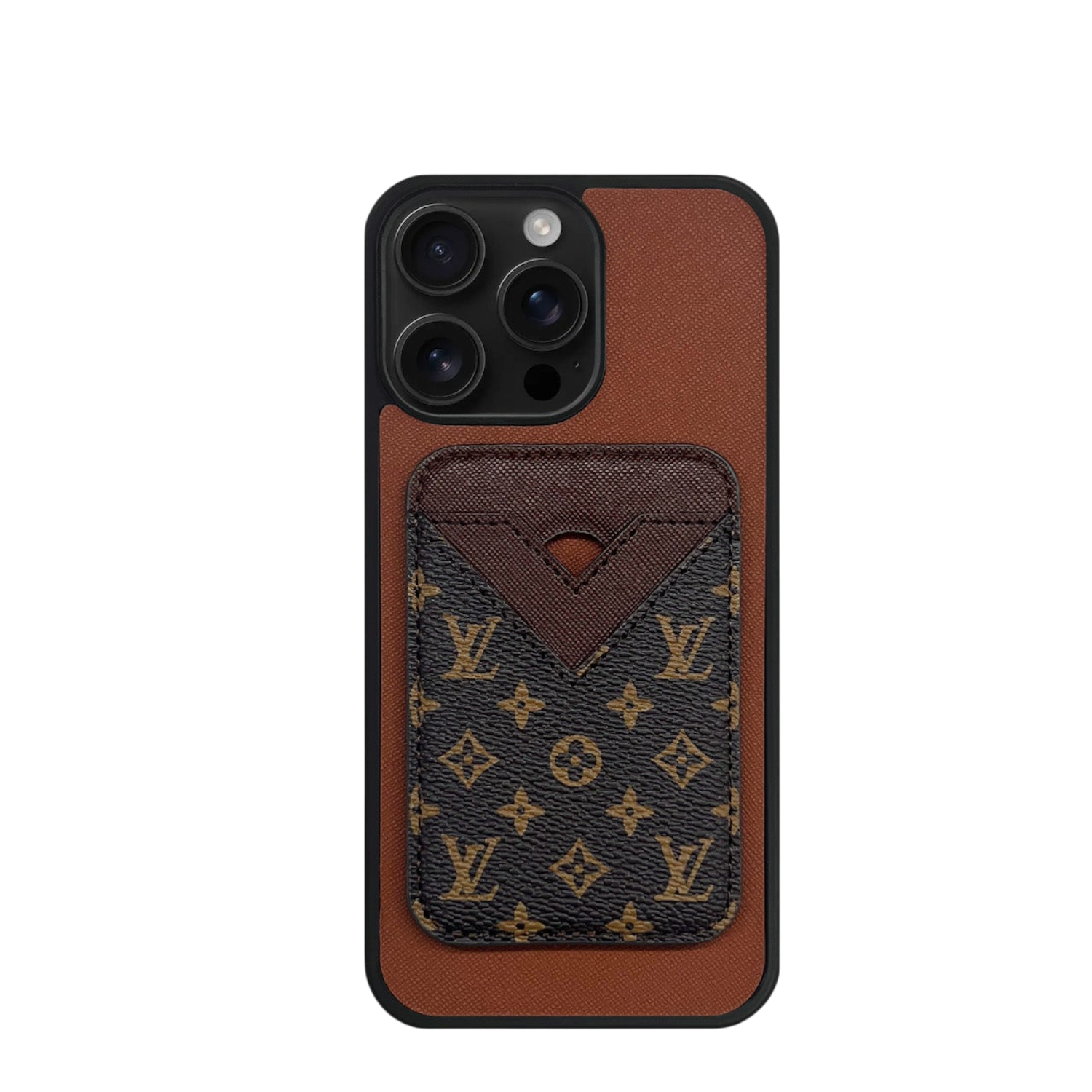 Impact Cardholder MagSafe Brown Mini Mono Case