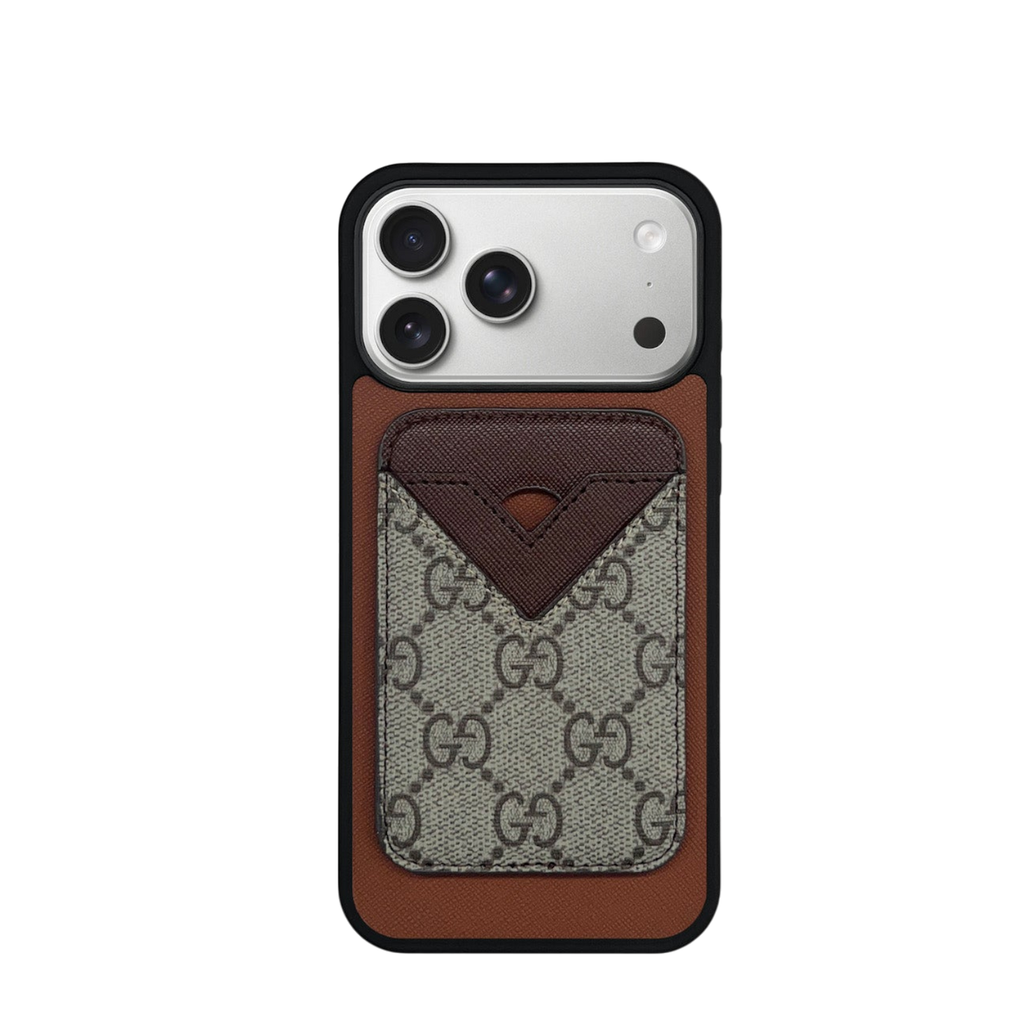 Impact Cardholder MagSafe GG Brown + Gray Case