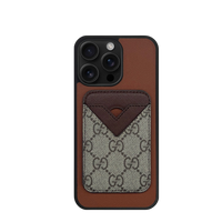 Impact Cardholder MagSafe GG Brown + Gray Case